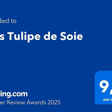 Mas Tulipe De Soie Bed & Breakfast Bevons Eksteriør bilde